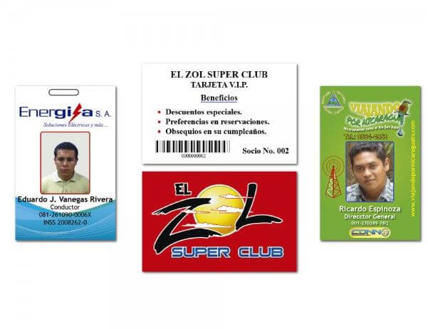 Carnet ID PVC